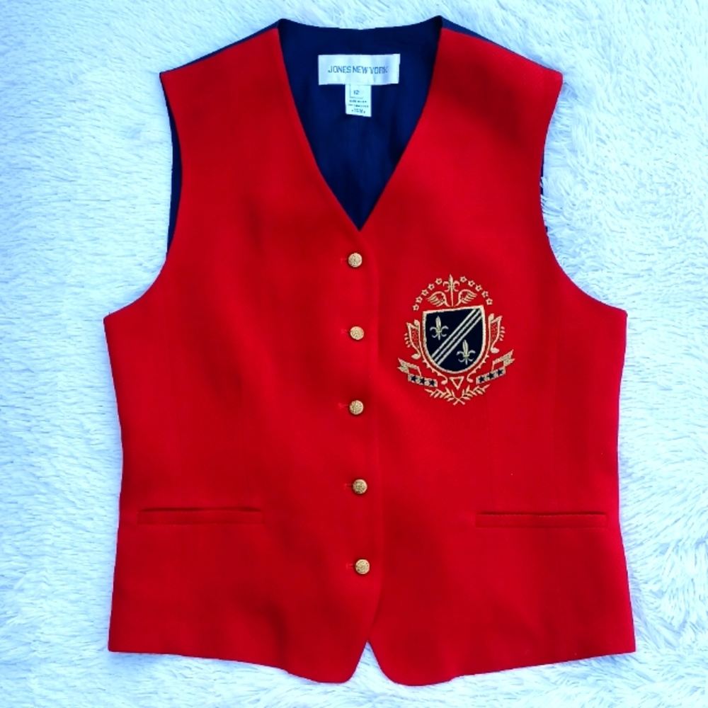 Jones New York Button Down Vest